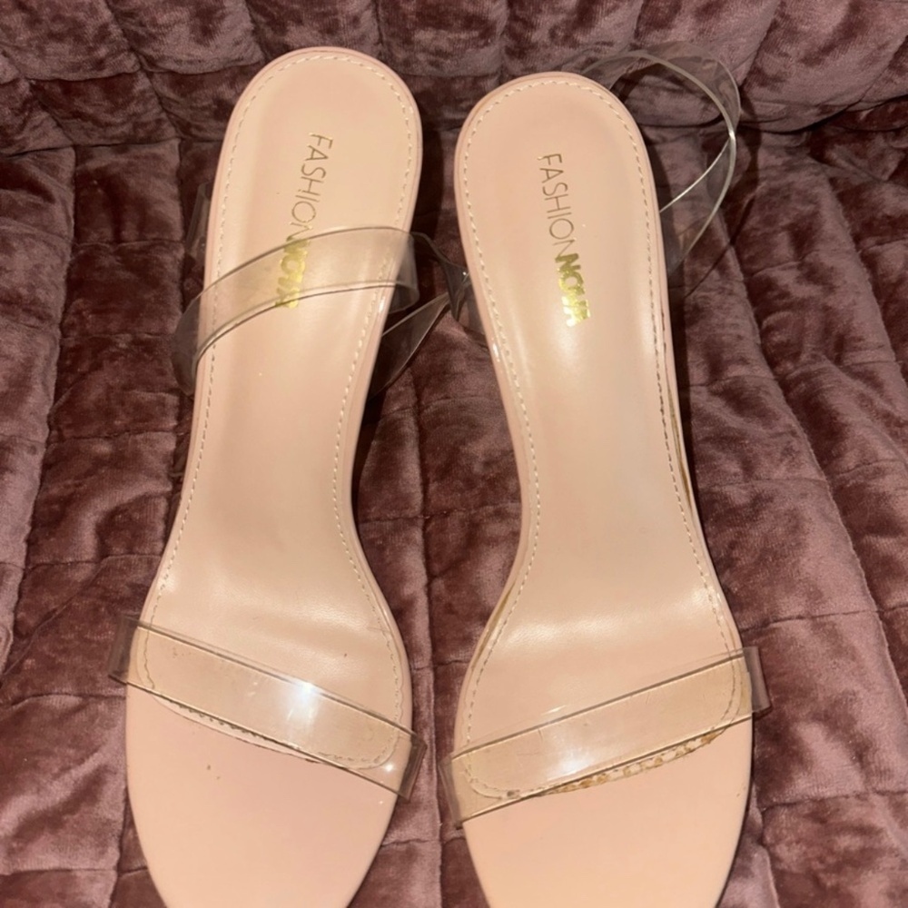 The Glass Slipper Transparent from Fashion Nova Heels - Picture 2 of 4